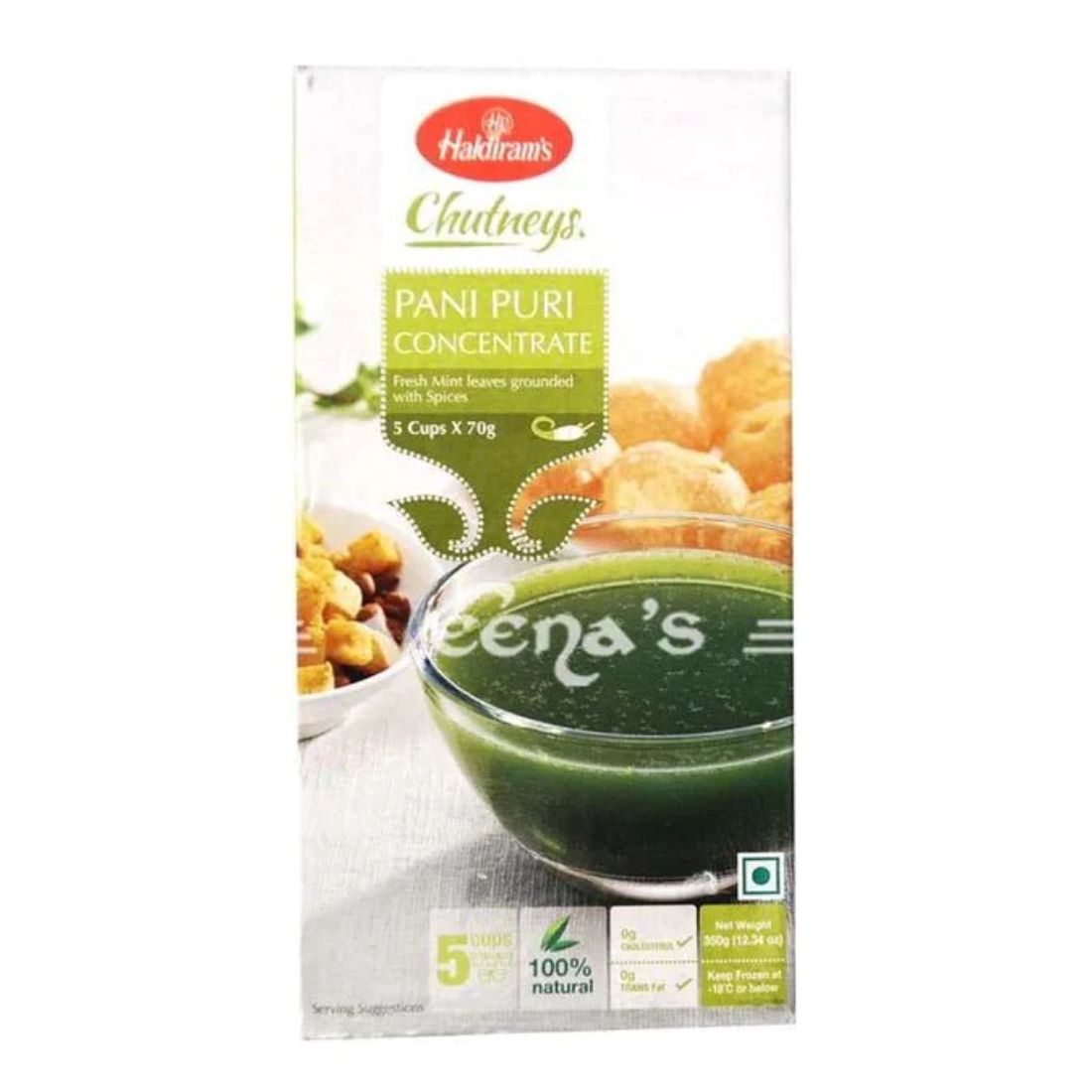 Haldiram's frozen Pani Puri Concentrate 350g