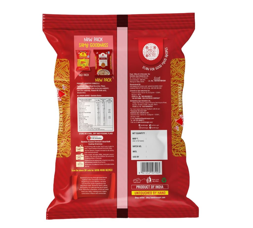 Bambino Roasted Vermicelli - Image 3